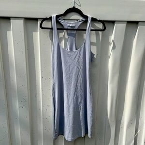 💙 baby blue babaton racer back contour dress NWT